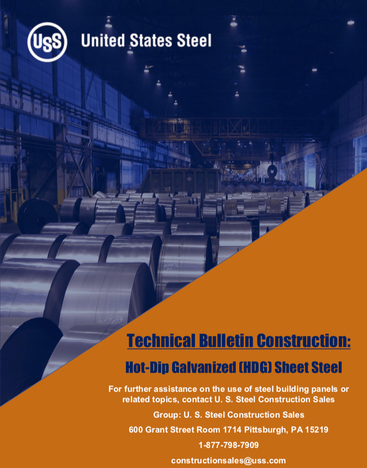 US Steel - Hot-Dip Galvanized (HDG) Sheet Steel